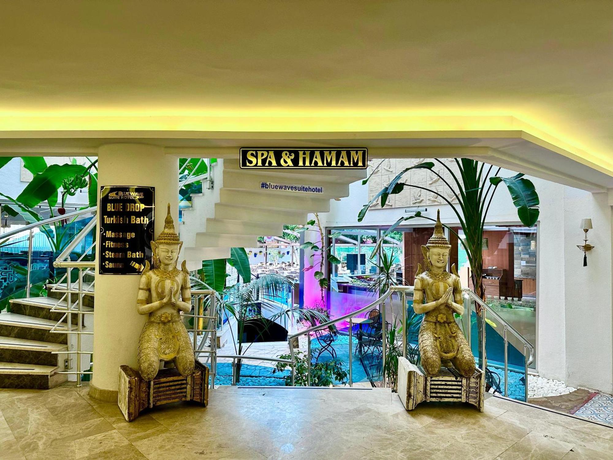 Blue Wave Suite Hotel Алания Экстерьер фото