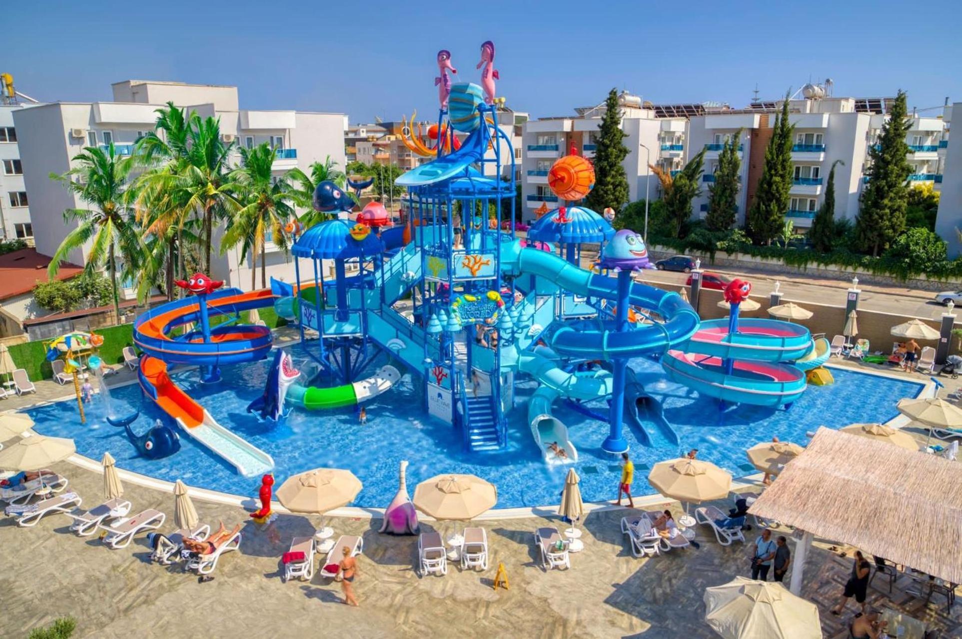 Blue Wave Suite Hotel Алания Экстерьер фото
