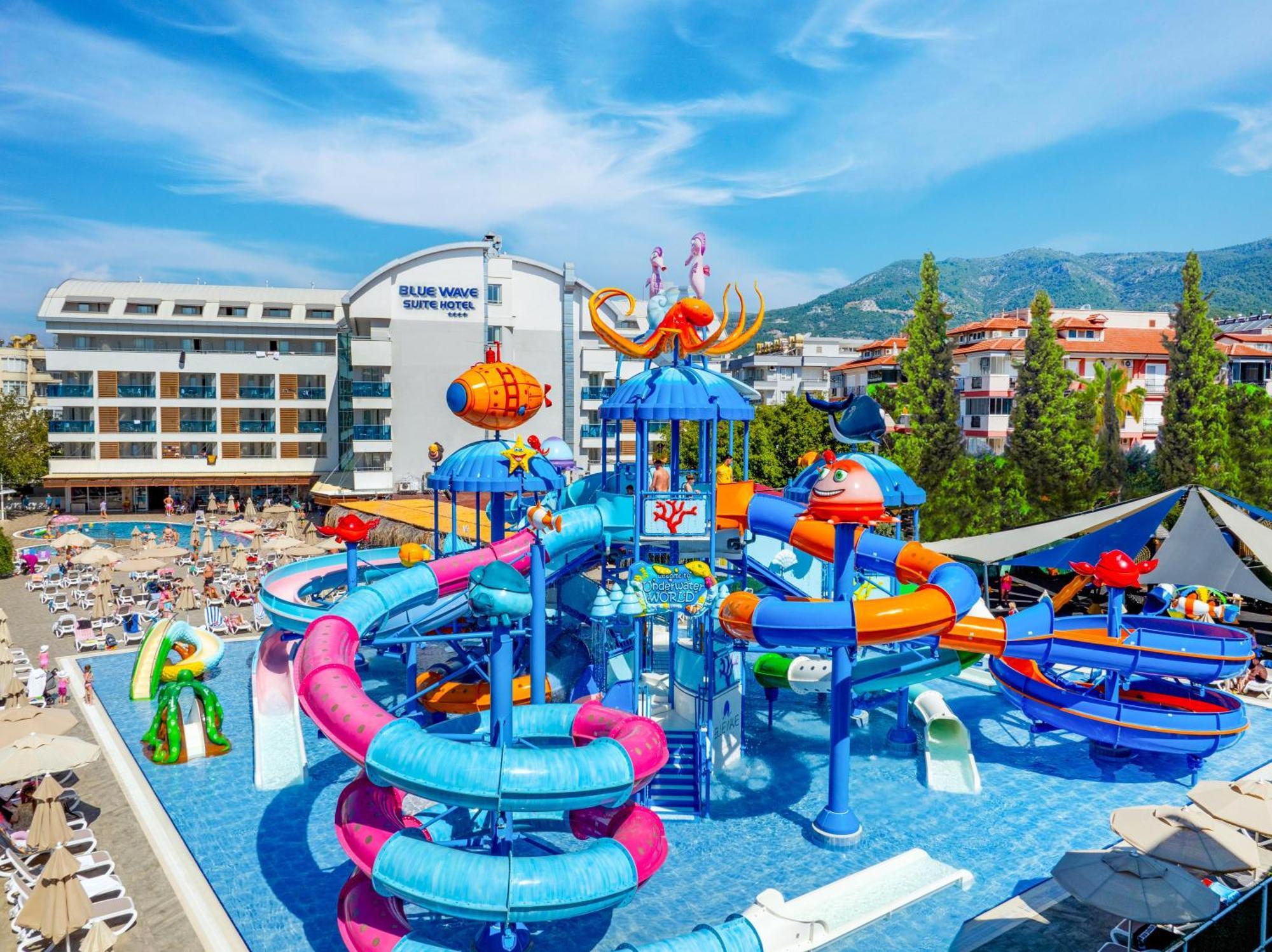Blue Wave Suite Hotel Алания Экстерьер фото