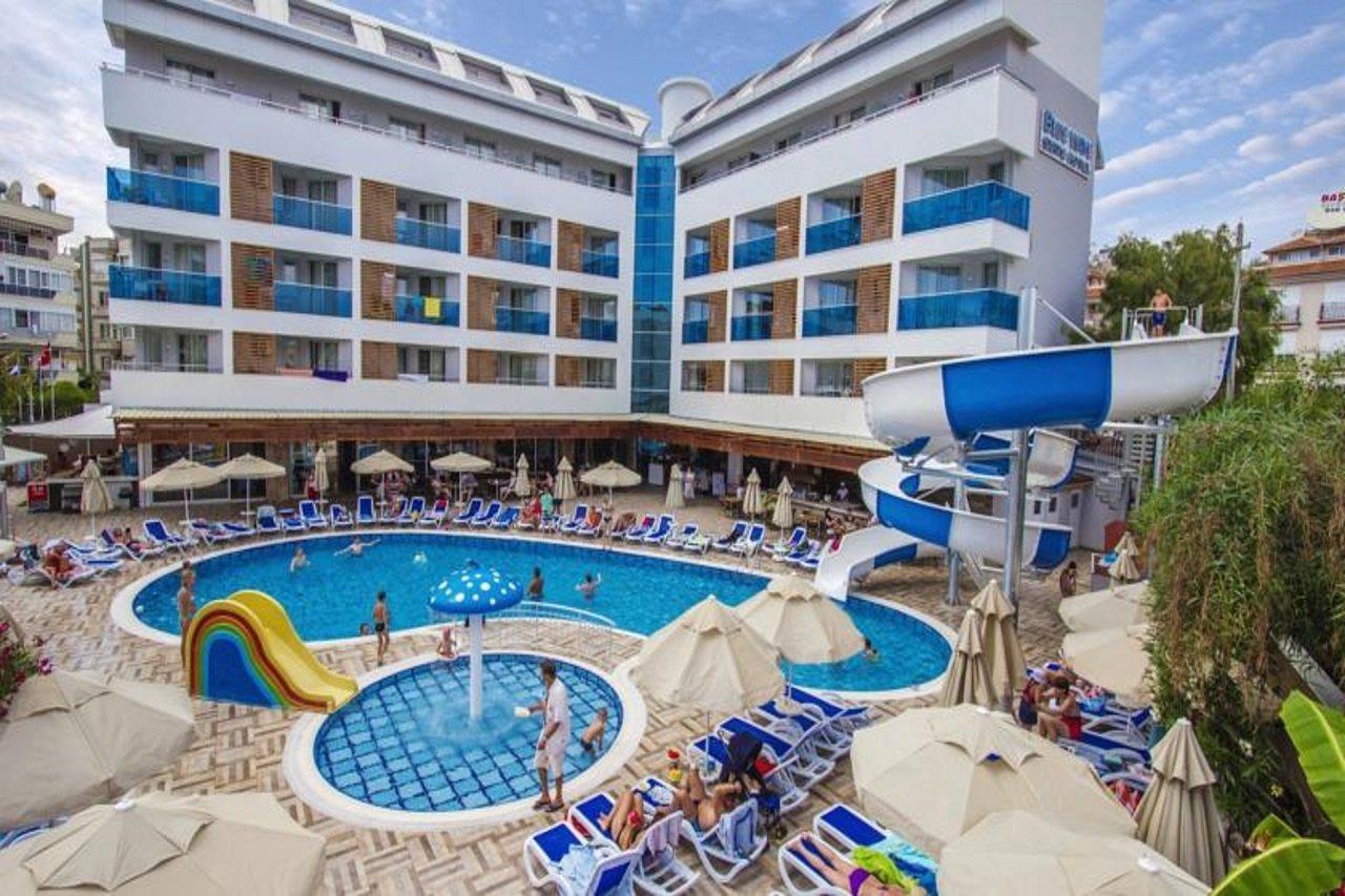 Blue Wave Suite Hotel Алания Экстерьер фото