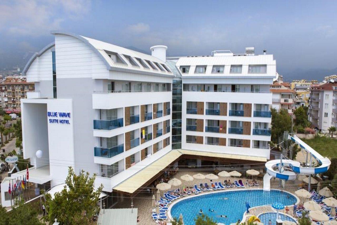 Blue Wave Suite Hotel Алания Экстерьер фото